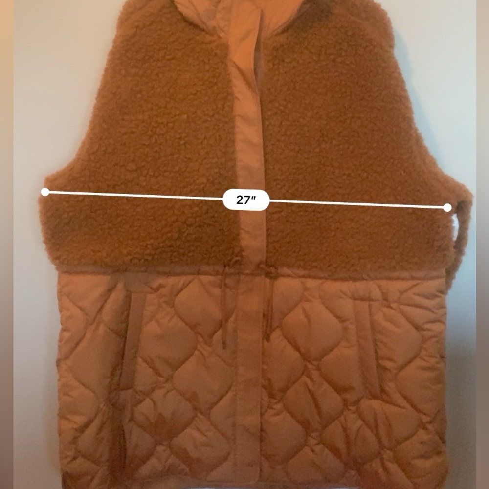 NWT Old Navy Hooded Long Sherpa Coat - Women’s 3X - Picture 10 of 13